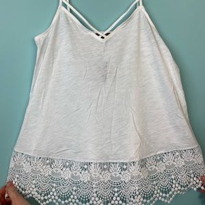 Express Tanktop with Lace detail, size M, BNWT